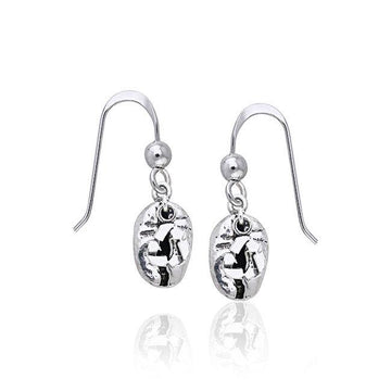 Coffee Bean Earrings TE633 - Jewelry